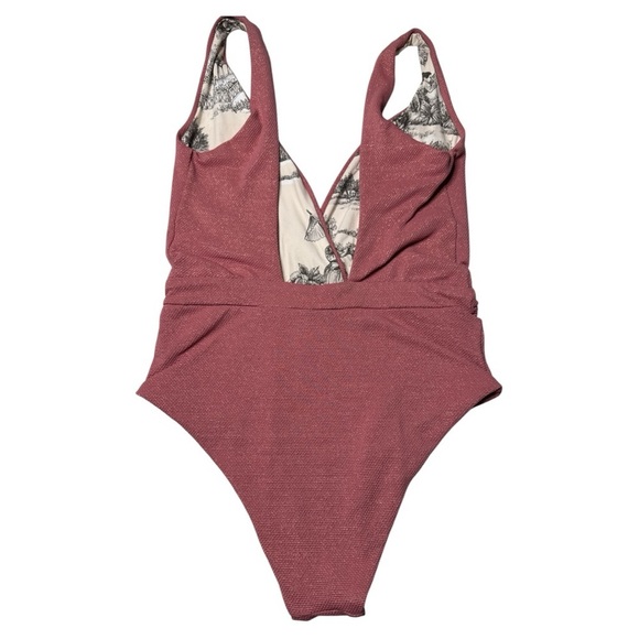 Maaji Watermelon Serenna Reversible One Piece Swimsuit Size Small - Picture 6 of 16